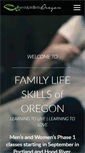 Mobile Screenshot of familylifeskillsoforegon.org